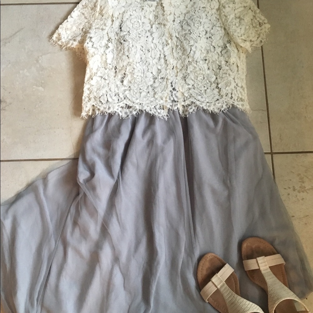 Summer floor length dress